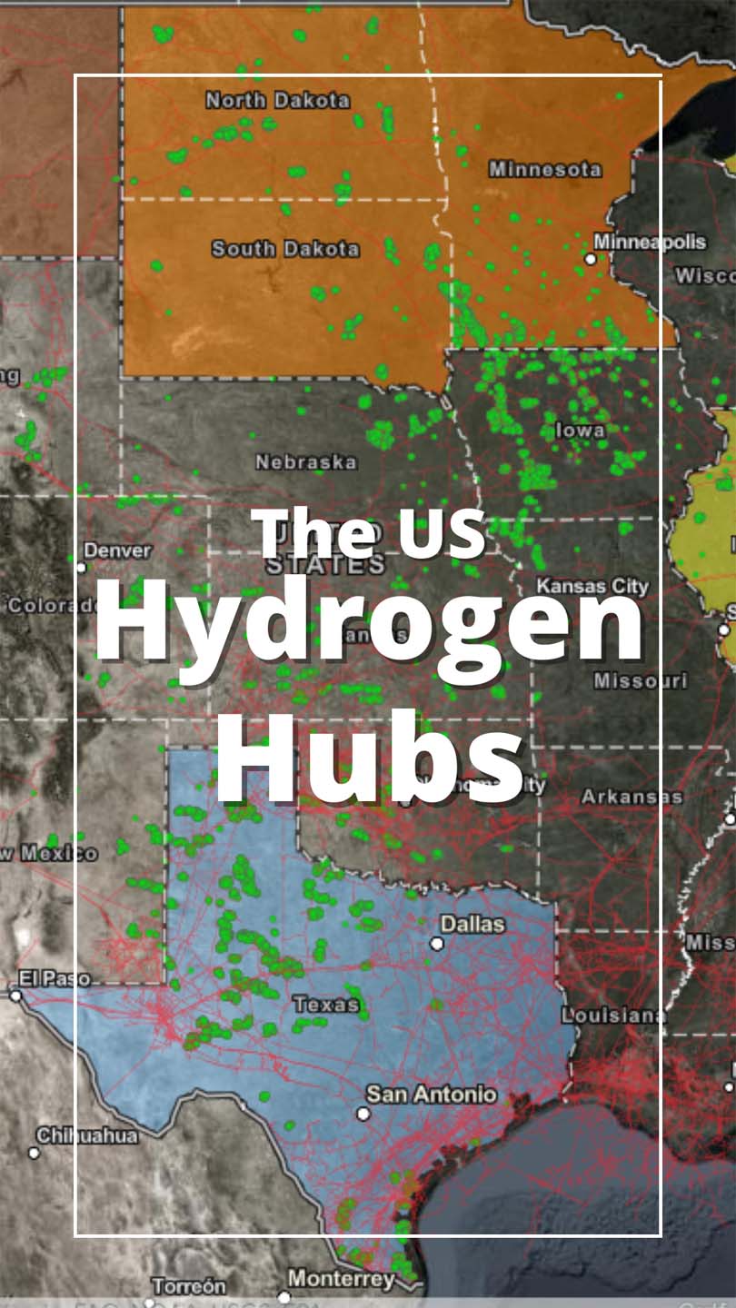 Us Hydrogen Hubs graphic